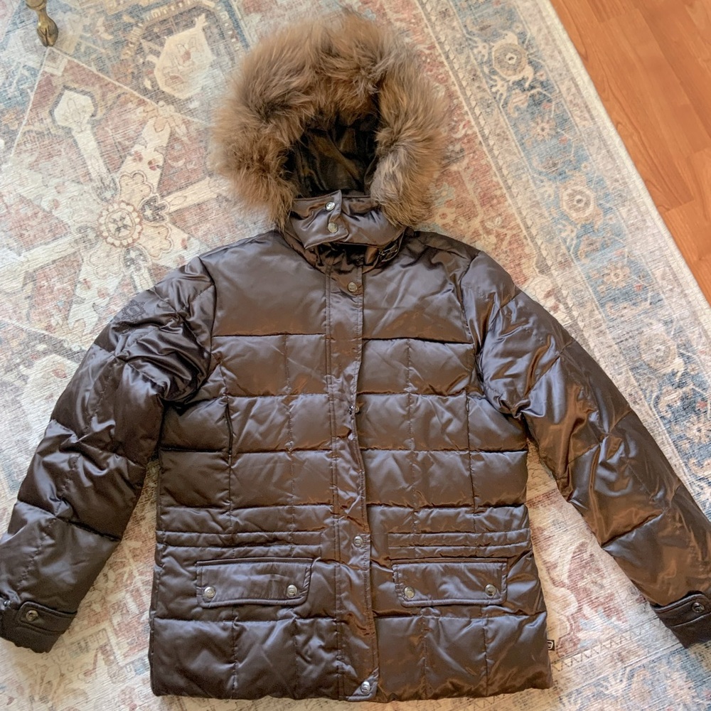 Power Down Series, Bronze color outerwear jacket by Free Country.